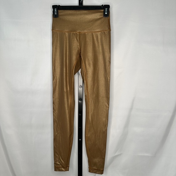 🍋 Rare NWOT Flawless Foil Lululemon Wunder Under Foil Color Size 4 - Picture 3 of 7